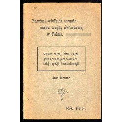 Pamięci wielkich rocznic czasu wojny światowej w Polsce. Sursum corda! Złota księga. Rok 63-ci jako jeden z aktów polskiej trage