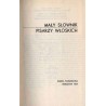 Mały słownik pisarzy włoskich