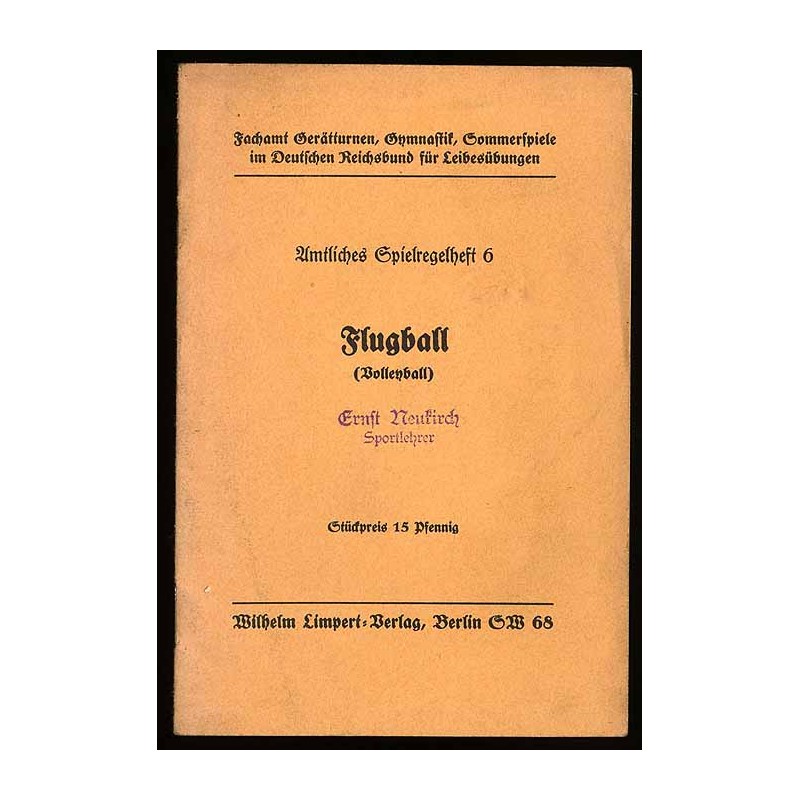 Flugball. Volleyball