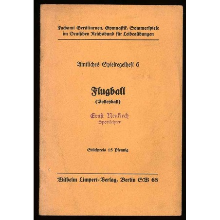 Flugball. Volleyball