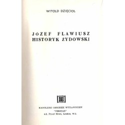 Józef Flawiusz historyk żydowski