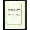 Wrocław. Spis ulic i placów według stanu z 1 maja 1947 r. wraz z mapą