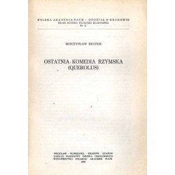 Ostatnia komedia rzymska (Querolus)