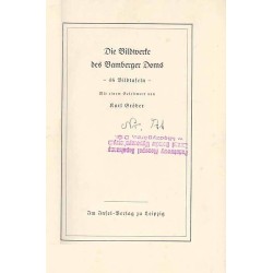 Die Bildwerke des Bamberger Doms
