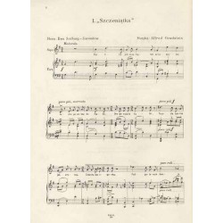 Piosenki dla dzieci na sopran i fortepian