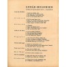 Lehár-Melodien. 30 Lieder und Tänze. In ungekürzter Orginalausgabe für Violine mit volständigen Texten. [Band I]