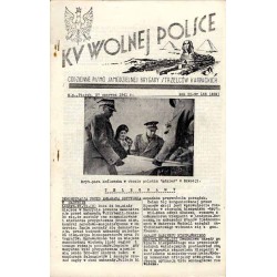 Ku Wolnej Polsce. Codzienne pismo Brygady Strzelców Karpackich. R.2 (1941). Nr 153 (259) (27 czerwca 1941)
