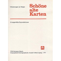Schöne alte Karten. 24 ausgewählte Reproduktionen
