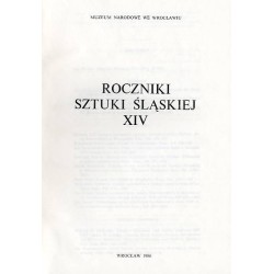 Roczniki Sztuki Śląskiej. R.14 (1986)