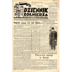 Dziennik Żołnierza. [...] Pismo żołnierzy I. Korpusu Panc.-Motorowego. R.3 (1942). Nr 138 (671) (14 października 1942)