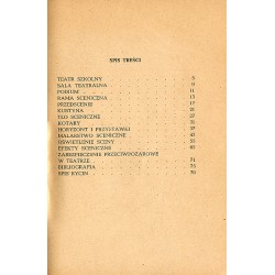 Budowa i urządzenia sceny w teatrze szkolnym i świetlicowym