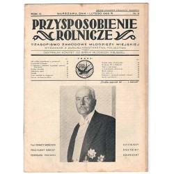 Przysposobienie Rolnicze. Czasopismo zawodowe młodzieży wiejskiej. R.3 (1933). Nr 3 (1 II 1933)