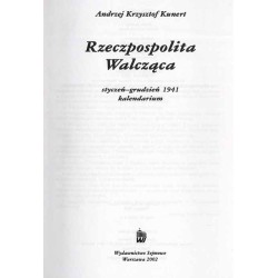 Rzeczpospolita Walcząca styczeń-grudzień 1941. Kalendarium