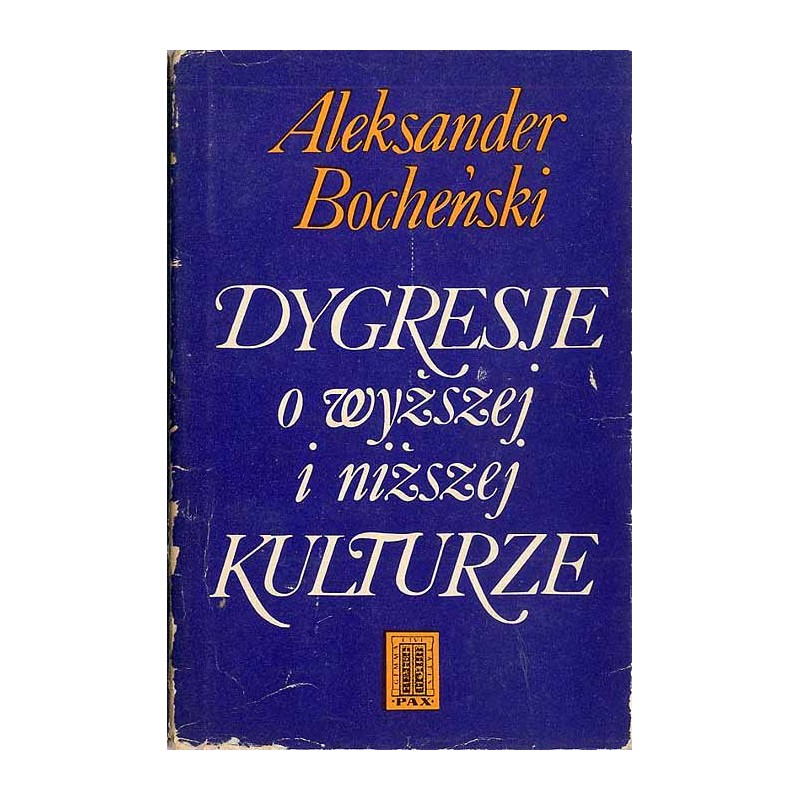 Dygresje o wyższej i niższej kulturze