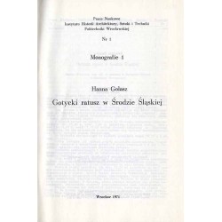 Gotycki ratusz w Środzie Śląskiej