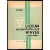 Liceum Ogólnokształcące w Nysie (1945-1966)