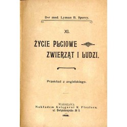 Życie płciowe zwierząt i ludzi