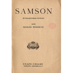 Samson ze znalezionego papirusu