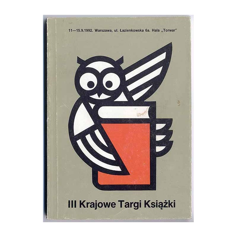 III Krajowe Targi Książki: Warszawa, 11-15.9.1992