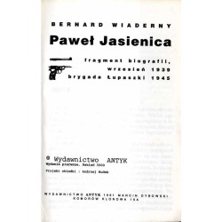 Paweł Jasienica fragment biografii, wrzesień 1939 - brygada Łupaszki 1945