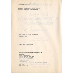 Ustawa o zobowiązaniach podatkowych. Przepisy i komentarz. Stan prawny na dzień 1 sierpnia 1984 r