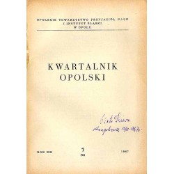 Kwartalnik Opolski. R.13 (1967). Nr 3 (51)