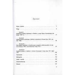 Działalność dyplomacji polskiej w Berlinie w latach 1788-1792