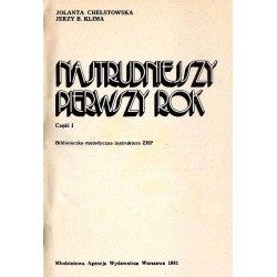 Najtrudniejszy pierwszy krok. Biblioteczka metodyczna instruktora ZHP. Cz.1