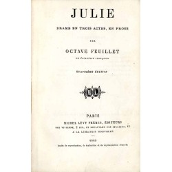 Julie. Drame en trois actes, en prose