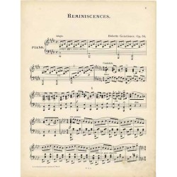 Reminiscences. Op. 54