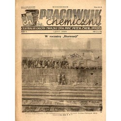 Pracownik Chemiczny. Centralny Organ Związku Zaw[odowego] Prac[owników] Przem[ysłu] Chem[icznego] w Polsce. R.2 (1949). Nr 2(14)