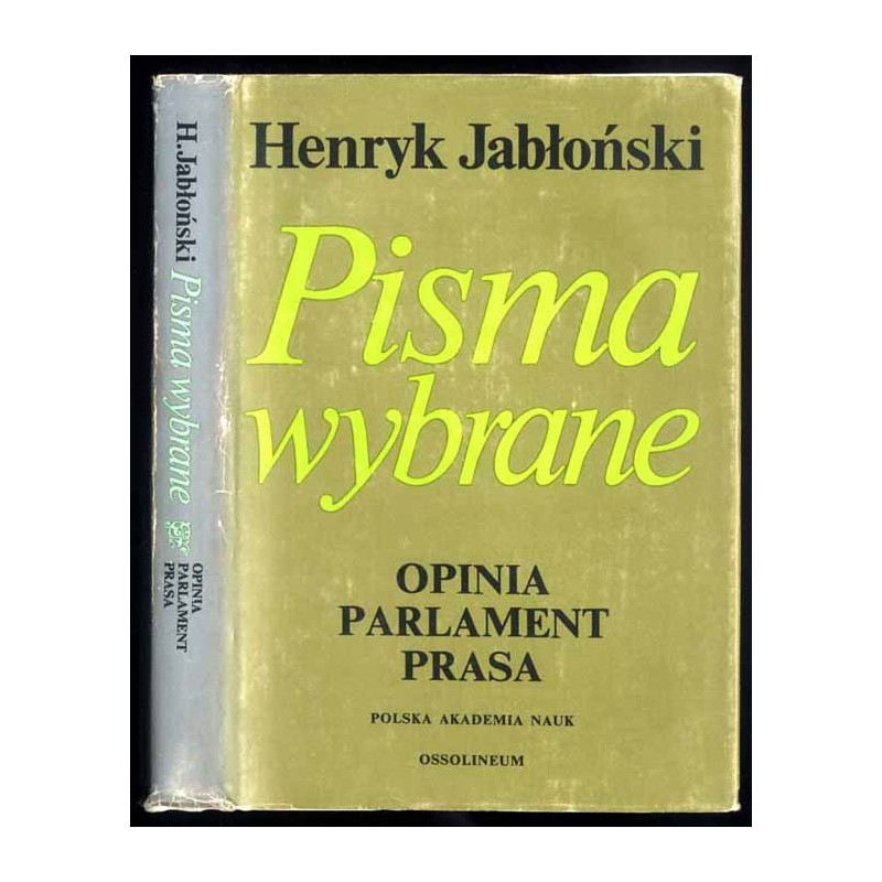 Opinia, parlament, prasa. Wstęp do badań roli opinii publicznej w epoce rozkwitu kapitalizmu