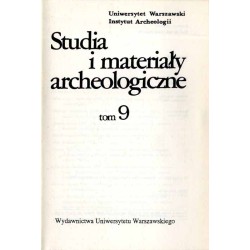 Studia i Materiały Archeologiczne. T.9 (1992)