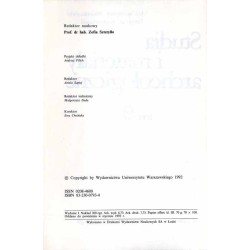 Studia i Materiały Archeologiczne. T.9 (1992)