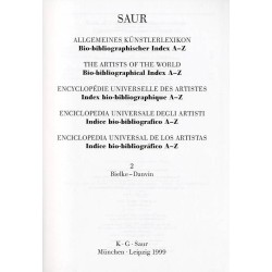 Saur Allgemeines Künstlerlexikon. Bio-bibliographischer Index A-Z. The artists of the world. Bio-bibliographical index A-Z. Ency