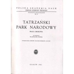 Tatrzański Park Narodowy