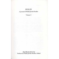 Polin. A Journal of Polish-Jewish Studies. Volume 3
