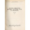 Rocznik Biblioteki Polskiej Akademii Nauk w Krakowie. R.20 (1974)