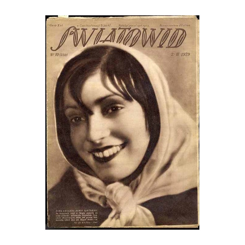 Światowid. R.6 (1929). Nr 10 (239) (22 marca 1929)