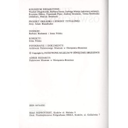 Zeszyty Oświęcimskie. Nr 21 (1995)