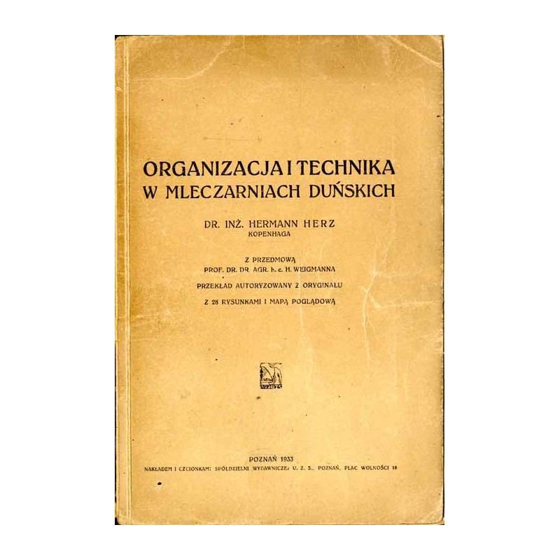 Organizacja i technika w mleczarniach duńskich