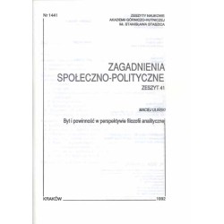 Byt i powinność w perspektywie filozofii analitycznej