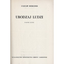 Urodzaj ludzi. Powieść