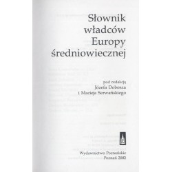 Słownik władców Europy średniowiecznej
