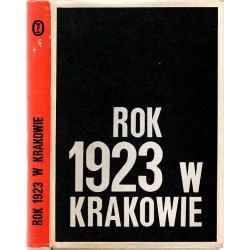 Rok 1923 w Krakowie. Rozprawy i studia