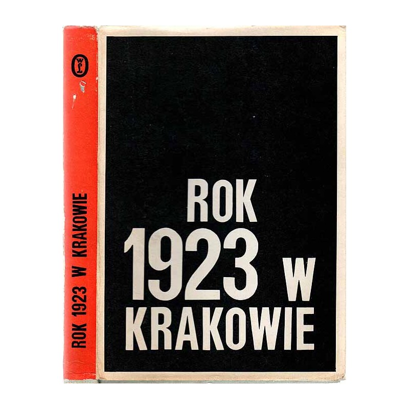 Rok 1923 w Krakowie. Rozprawy i studia