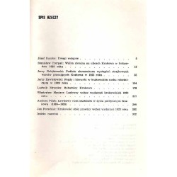 Rok 1923 w Krakowie. Rozprawy i studia
