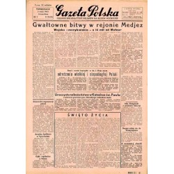 Gazeta Polska. Dziennik informacyjny Polaków na Bliskim Wschodzie. R.3 (1943). Nr 103 (542) (3 maja 1943)