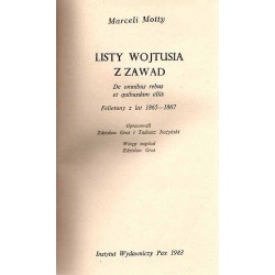 Listy Wojtusia z Zawad. De omnibus rebus et quibusdam aliis. Felietony z lat 1865-1867