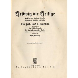 Hedwig die Heilige, Gräfin von Andechs-Diessen, Herzogin in Schlesien und Polen. Ein Zeit- und Lebensbild im Anschluss an die Bi